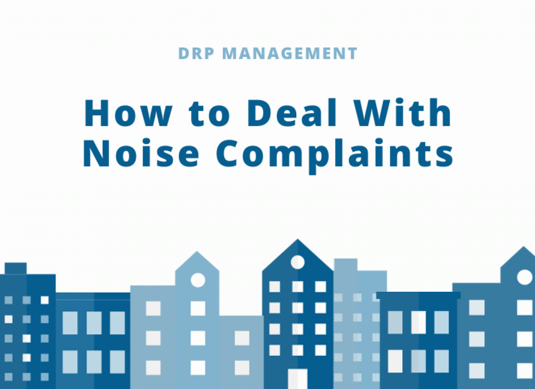 How to Deal With Noise Complaints