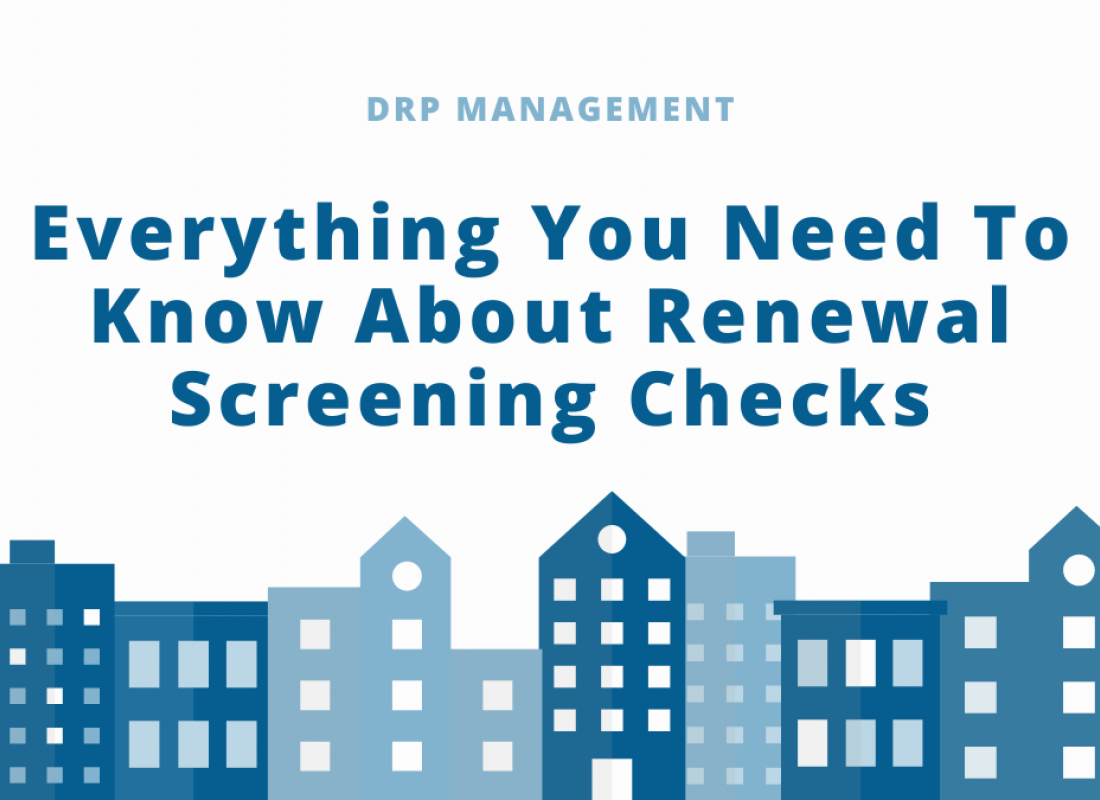 Everything You Need To Know About Renewal Screening Checks